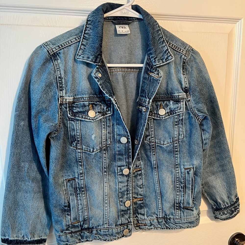 Zara Kids Jackets Jean Size 10